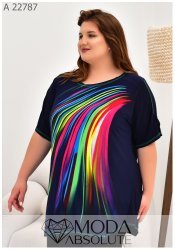 Літня жіноча туніка Oversize А 22787